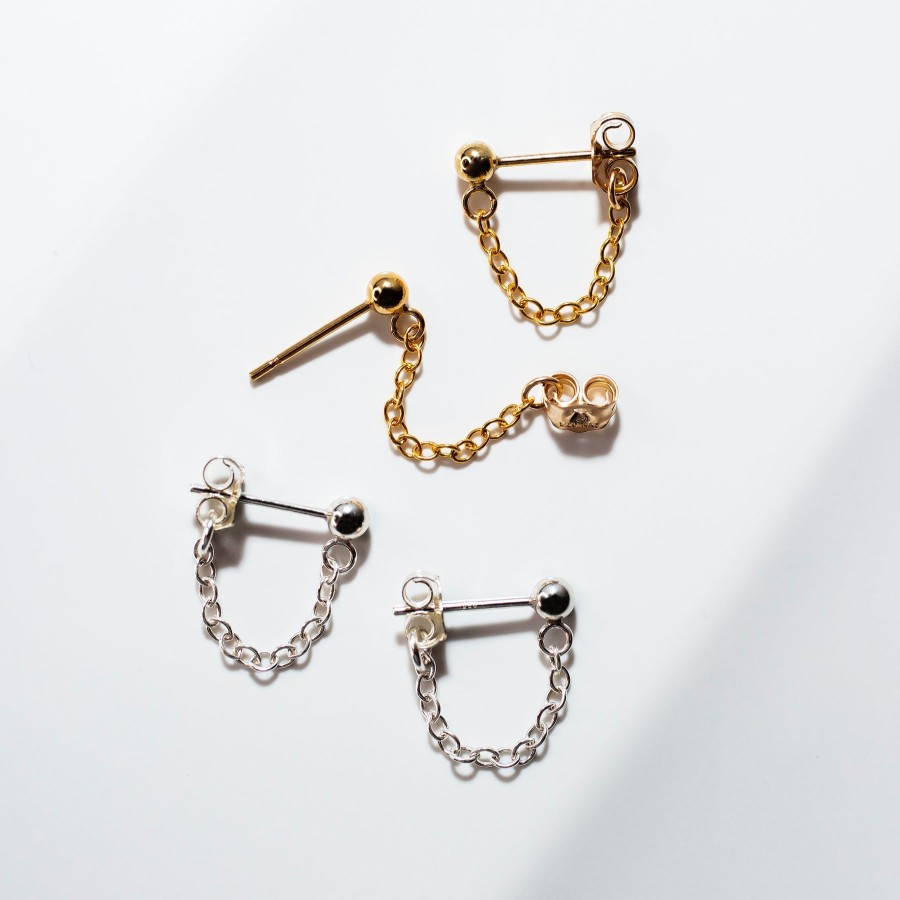 Earrings Grayling | Aria Chain Cuff Earrings