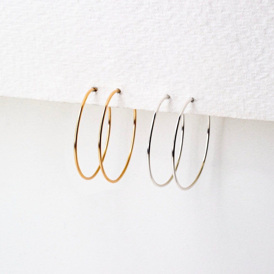 Hoops + Huggies Grayling | Weightless Xs Hoops