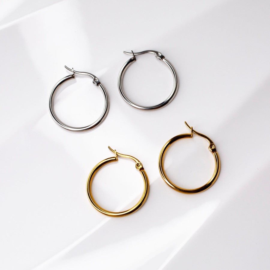 Shop For Good Grayling | Prism High Shine Small Hoop Earrings - Proceeds Donated