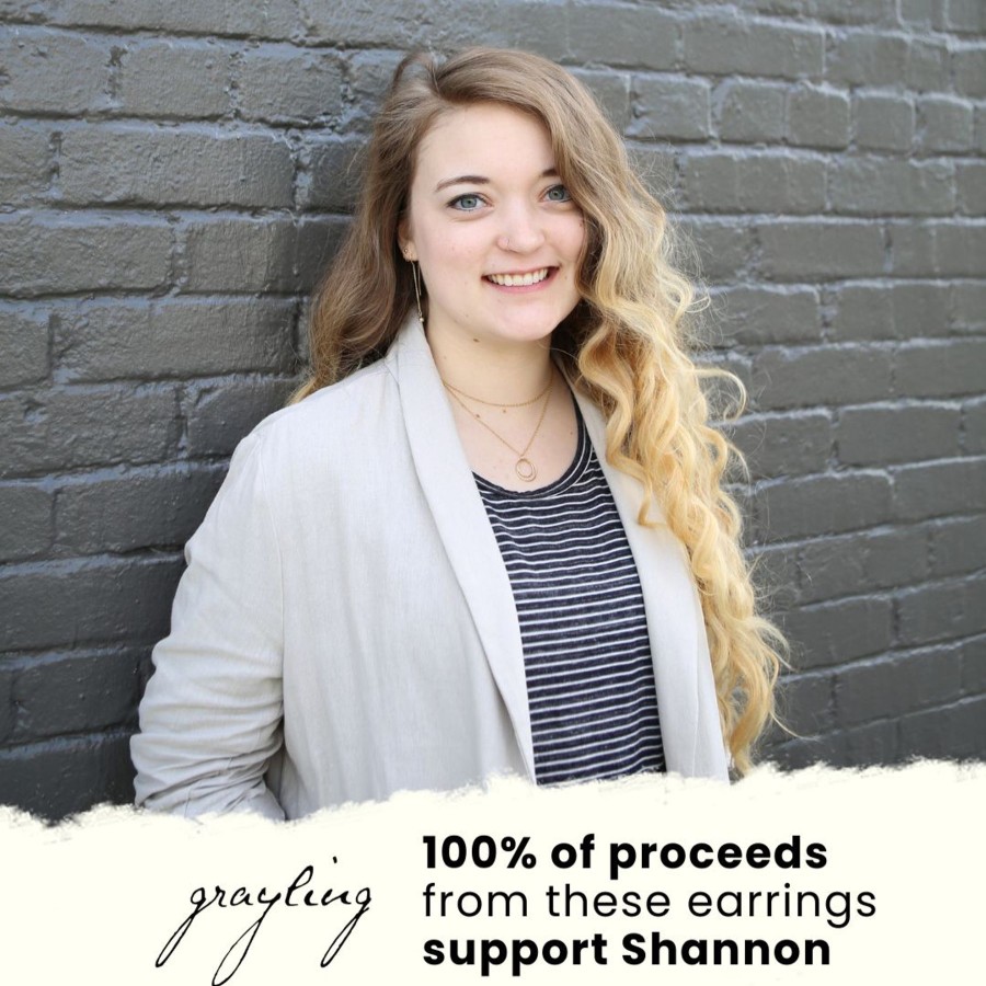 Shop For Good Grayling | Prism High Shine Small Hoop Earrings - Proceeds Donated