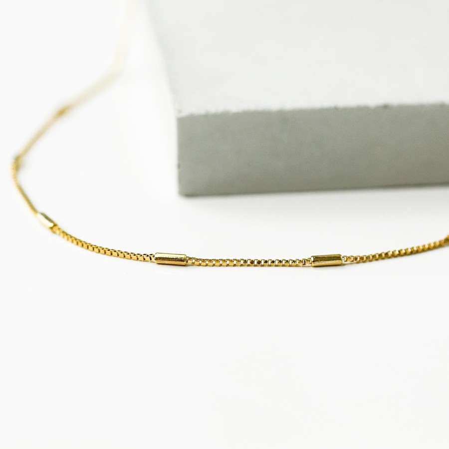 Necklaces + Chokers Grayling | Alba Bar Chain Necklace