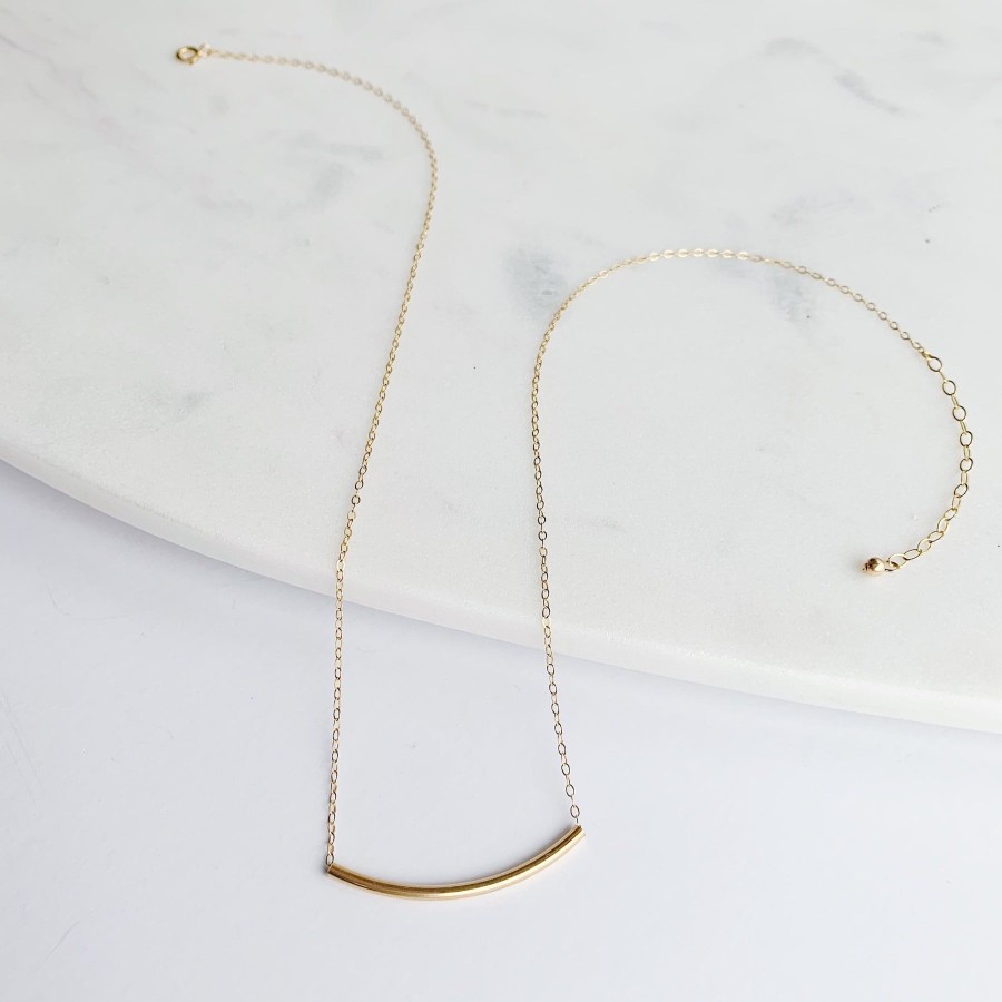 Necklaces + Chokers Grayling | Crescent + Arc Necklace Layering Set