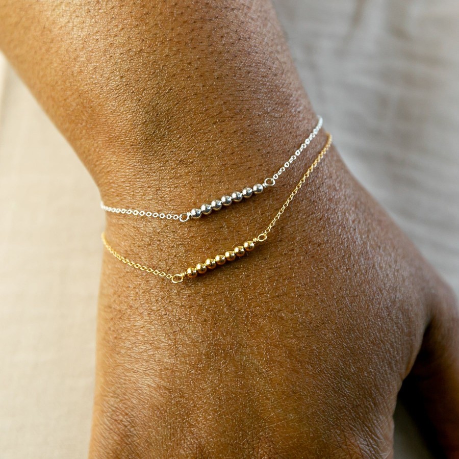 Bracelets + Cuffs Grayling | Shimmer Dot Arc Bracelet