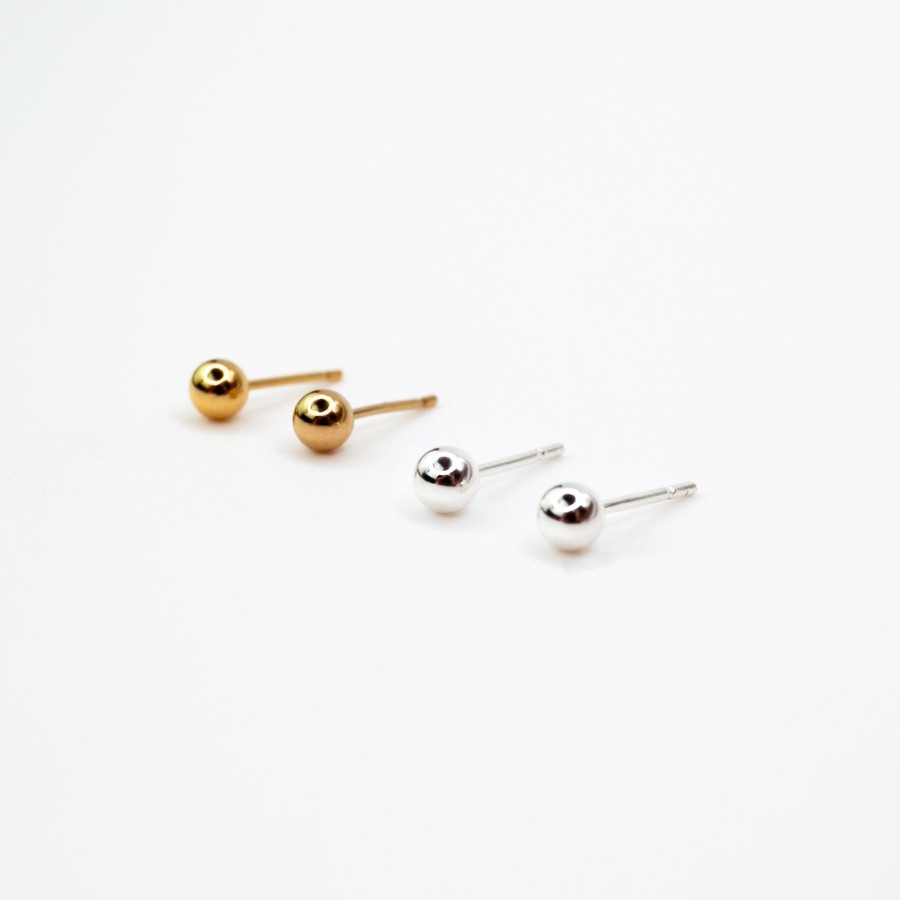 Earrings Grayling | Dainty Sphere Studs