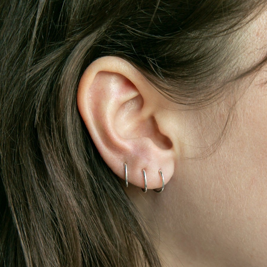 Earrings Grayling | Weightless Huggie Earrings