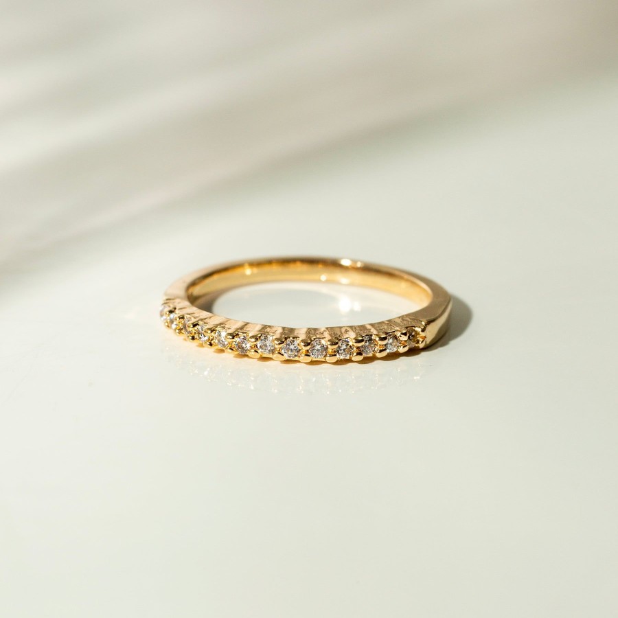 Rings + Stackers Grayling | Pave Whisper Band Ring