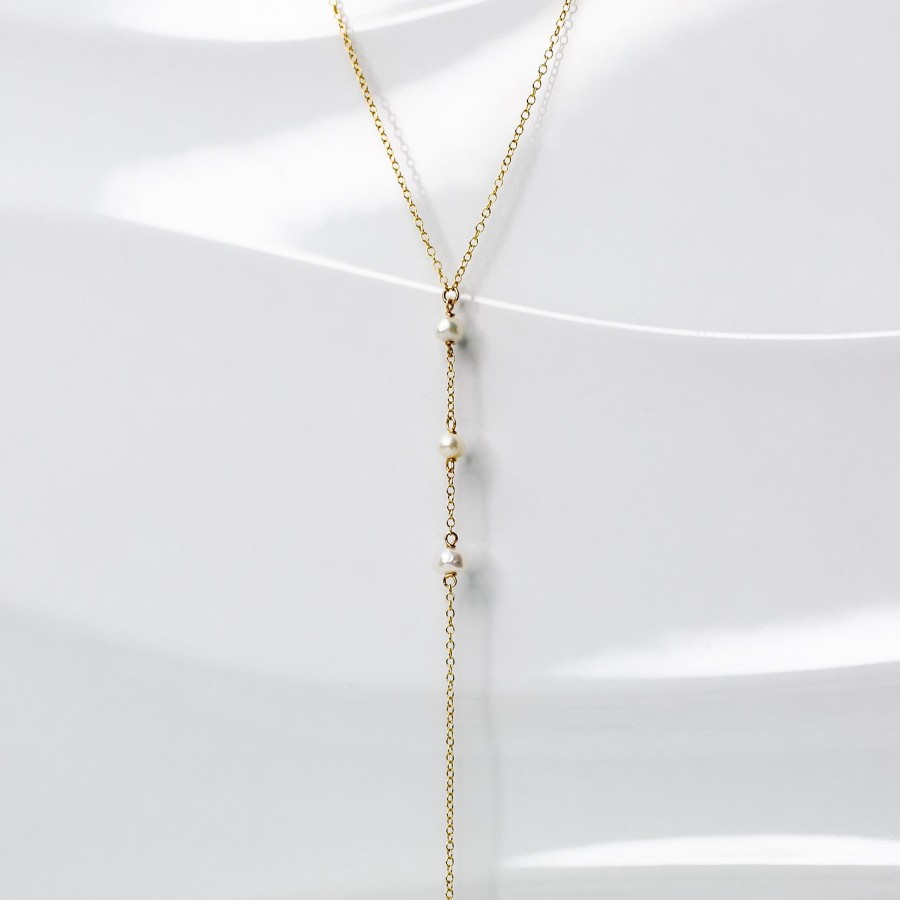 Size Inclusive Jewelry Grayling | Naya Freshwater Pearl Y-Necklace