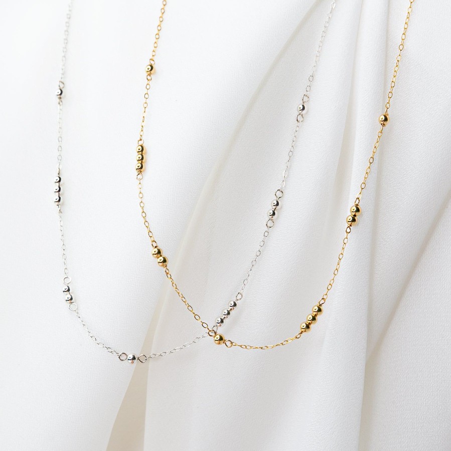 Necklaces + Chokers Grayling | Shimmer Dot Satellite Choker