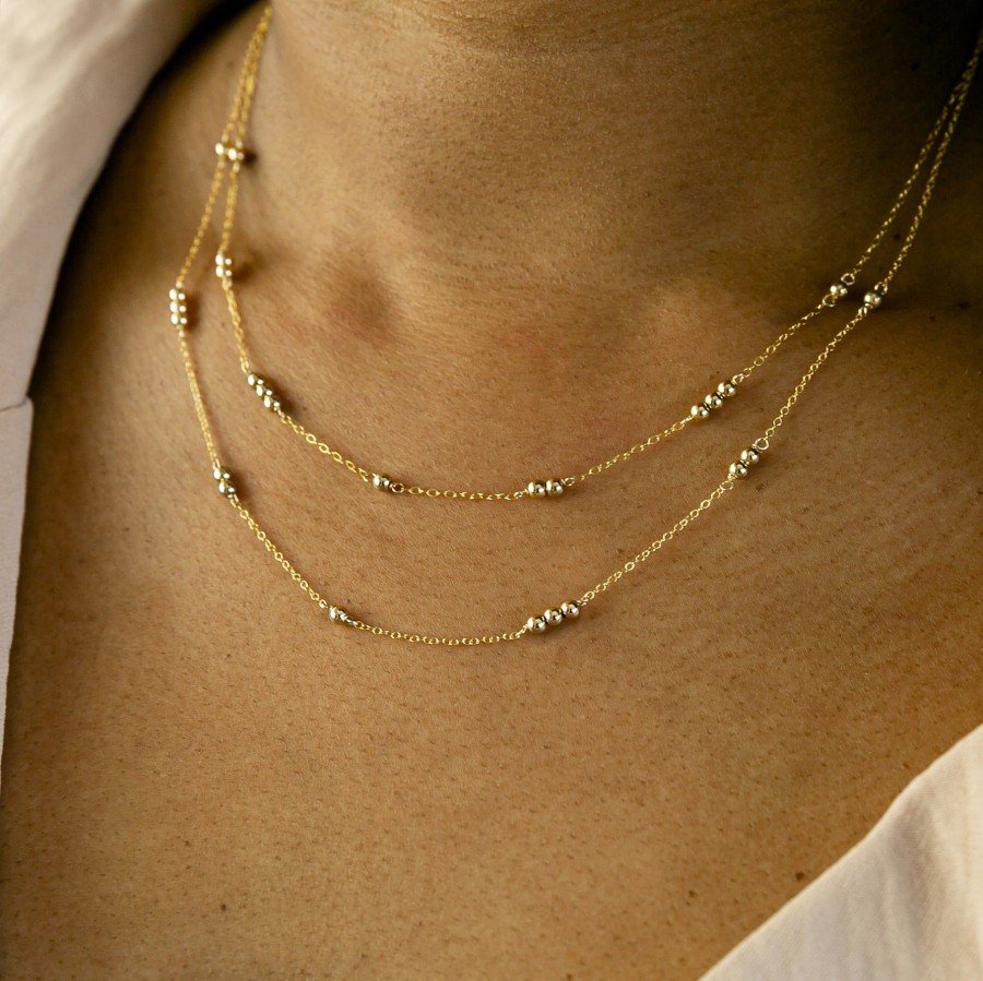 Necklaces + Chokers Grayling | Shimmer Dot Satellite Choker