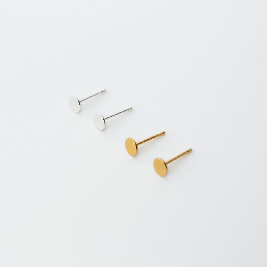 Earrings Grayling | Dainty Disc Studs