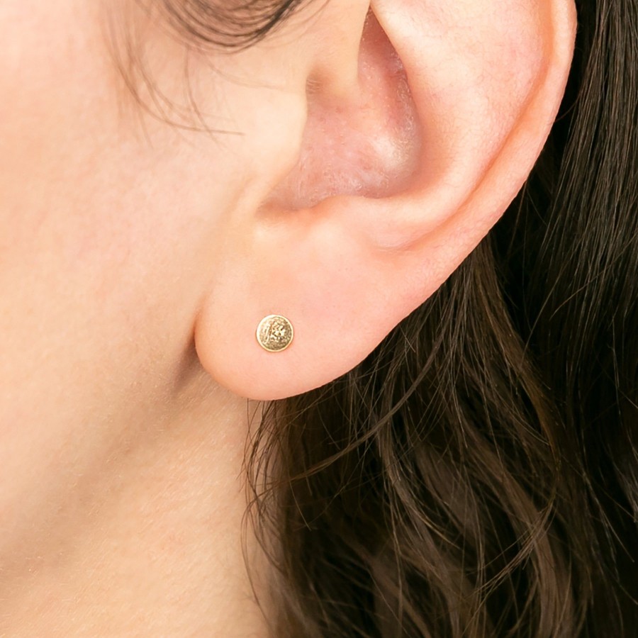 Earrings Grayling | Dainty Disc Studs