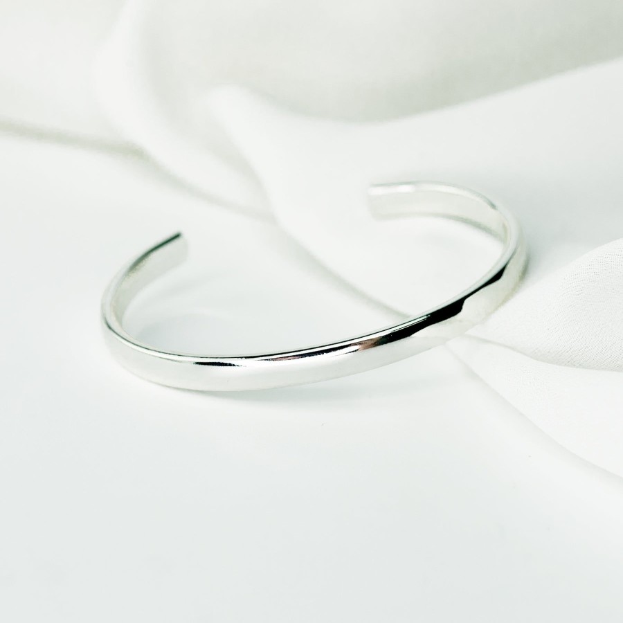 Bracelets + Cuffs Grayling | Smooth Domed Cuff Bracelet