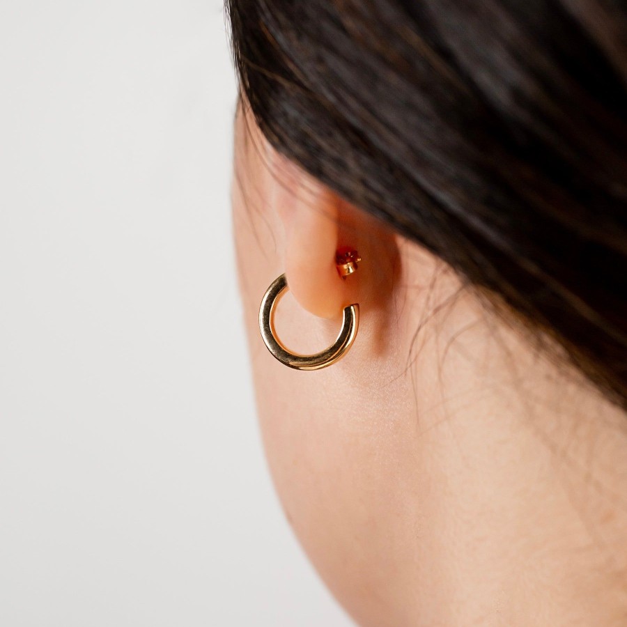 Earrings Grayling | Everyday Post Hoop Earrings