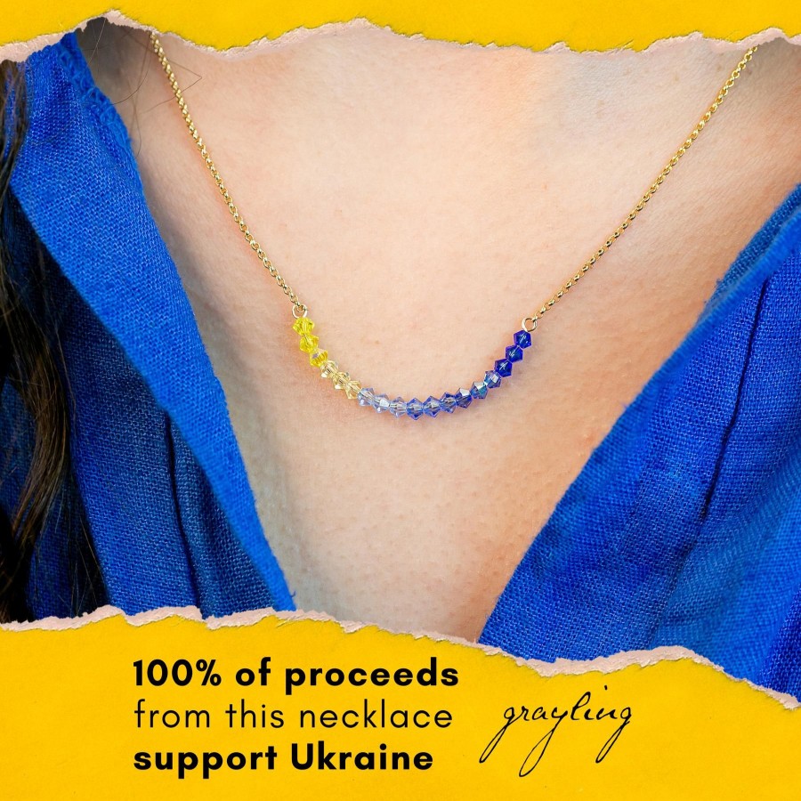 Shop For Good Grayling | Nadiya Necklace - Benefits Ukraine